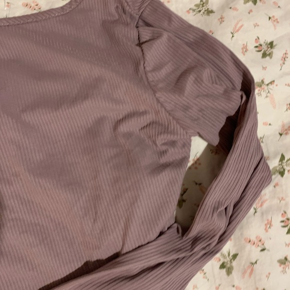 LIVI by Olivia Rae Purple Long Sleeve w/ Attached Tank - Picture 10 of 13